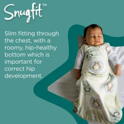 Tommee Tippee Grobag 1.0 tog Swaddlebag - Clearance Grey Marl Hot