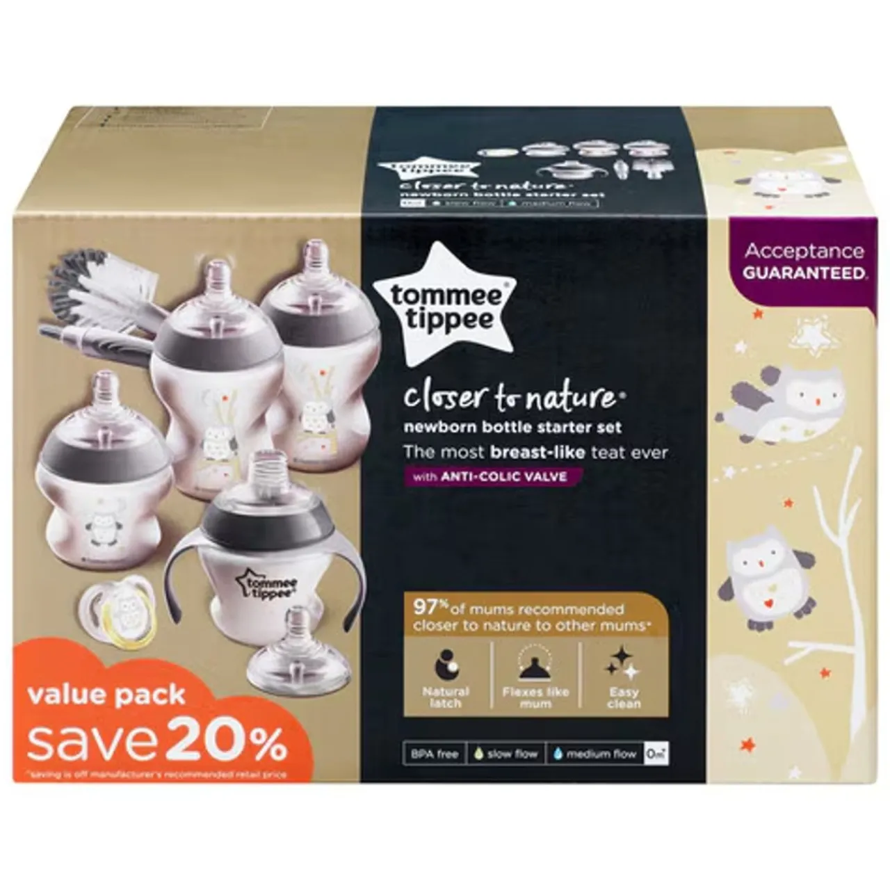 Tommee Tippee Newborn Bottle Feeding Pack Discount