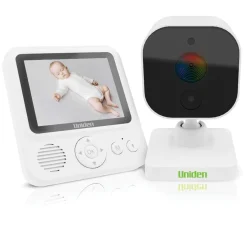 Uniden BW2511 2.8" Compact Wireless Smart Baby Video Monitor with Camera Outlet