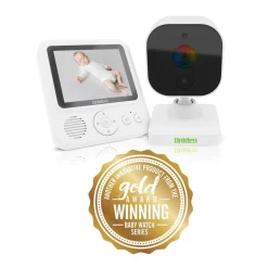 Uniden BW2511 2.8" Compact Wireless Smart Baby Video Monitor with Camera Outlet