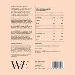 Welle Essentials Premium Natural Protein - Vanilla Online