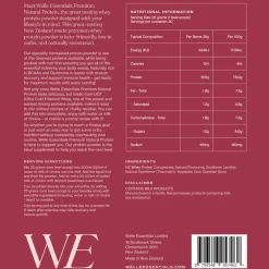 Welle Essentials Premium Natural Protein - White Choc & Raspberry Online