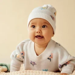 Wilson + Frenchy Wilson & Frenchy Organic Knitted Jacquard Jumper Discount