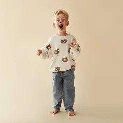 Wilson + Frenchy Wilson & Frenchy Organic Knitted Jacquard Jumper Discount