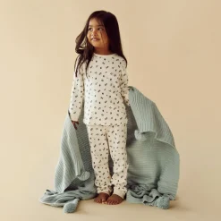 Wilson + Frenchy Wilson & Frenchy Organic Long Sleeved Pyjamas - Current Season Outlet