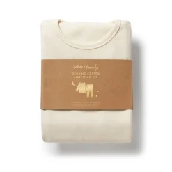 Wilson + Frenchy Wilson & Frenchy Organic Rib Long Sleeve Pyjamas Hot