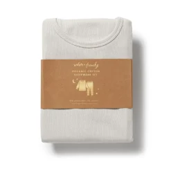 Wilson + Frenchy Wilson & Frenchy Organic Rib Long Sleeve Pyjamas Hot
