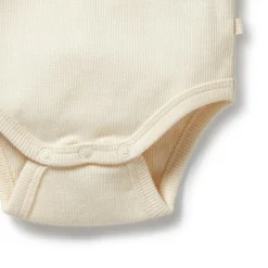 Wilson + Frenchy Wilson & Frenchy Organic Rib Long Sleeved Bodysuit Discount