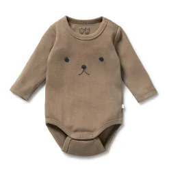 Wilson + Frenchy Wilson & Frenchy Organic Rib Long Sleeved Bodysuit Discount