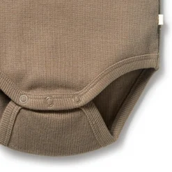 Wilson + Frenchy Wilson & Frenchy Organic Rib Long Sleeved Bodysuit Discount