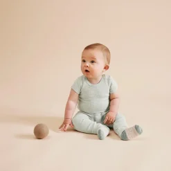 Wilson + Frenchy Wilson & Frenchy Organic Stripe Rib Leggings Discount