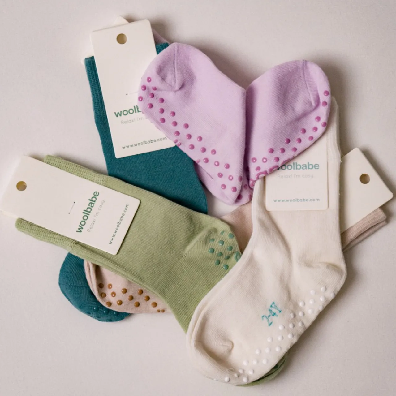 Woolbabe Merino & Organic Cotton Sleepy Socks Best