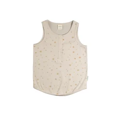 Woolbabe Relax! Henley Tank - Sale Dune Sunburst Sale