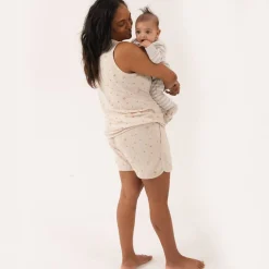 Woolbabe Relax! Henley Tank - Sale Dune Sunburst Sale