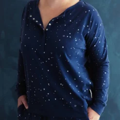 Woolbabe Relax Henley Top Clearance