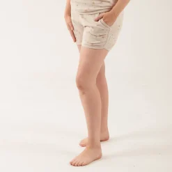 Woolbabe Relax! Lounge Shorts - Sale Dune Sunburst Clearance