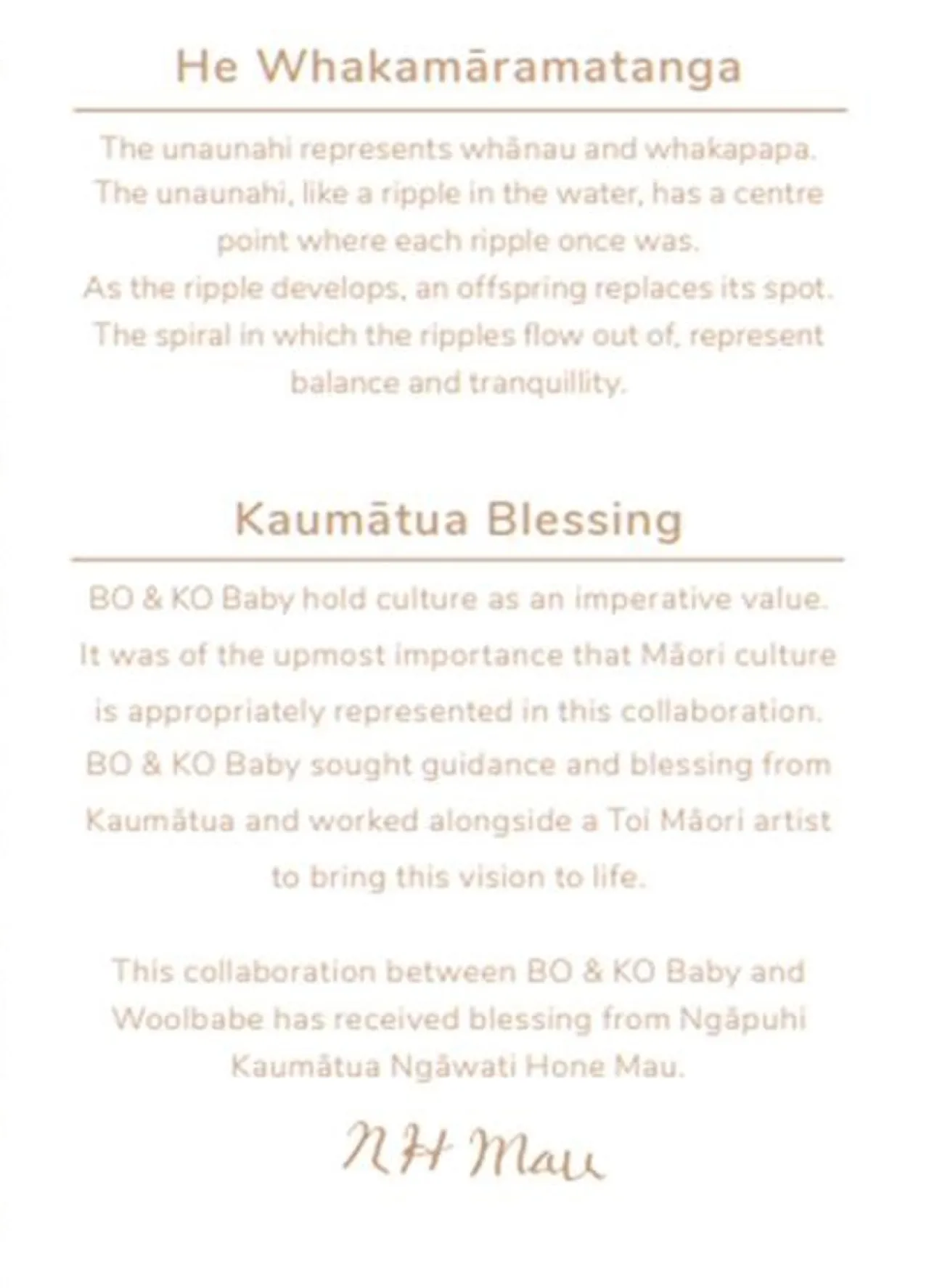 Woolbabe X BO & KO Collab 3-Seasons Sleeping Suit Flax Ngaru Sale