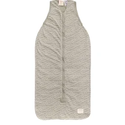 Woolbabe X BO & KO Collab 3 Seasons Front Zip Sleeping Bag Flax Ngaru Fashion