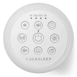 YogaSleep Duet White Noise Machine with Night Light and Wireless Speaker Fashion