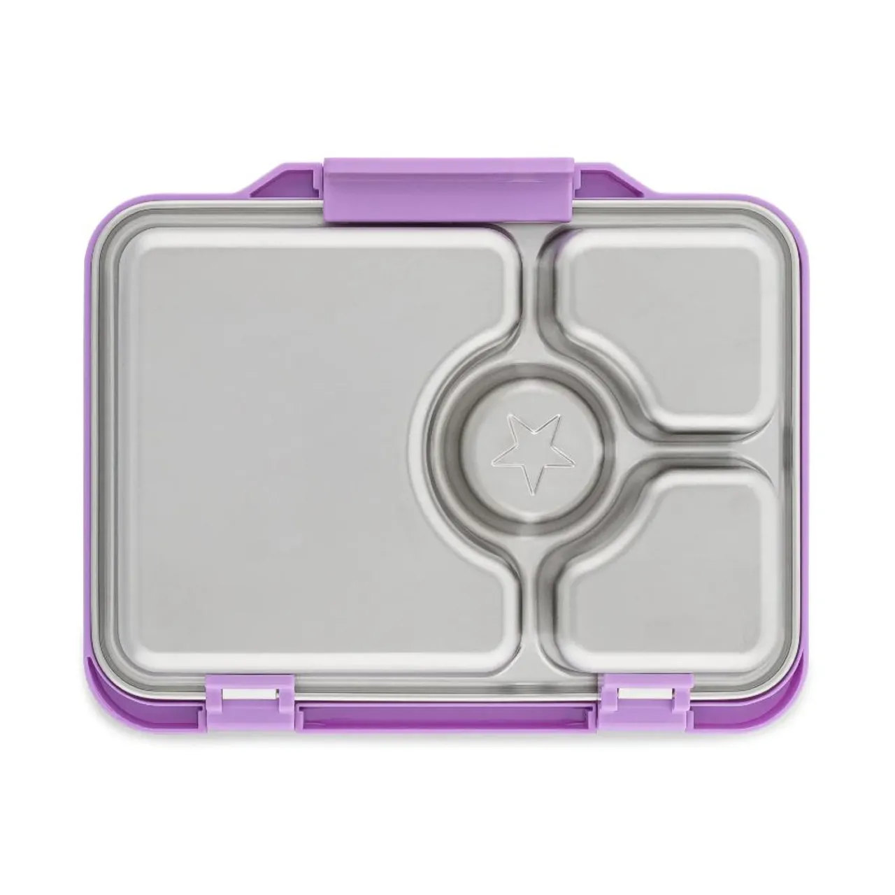 YumBox Pret Stainless Steel 4 Compartment Bento Lunchbox New