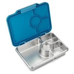YumBox Pret Stainless Steel 4 Compartment Bento Lunchbox New