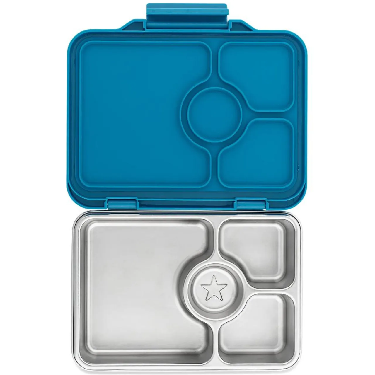 YumBox Pret Stainless Steel 4 Compartment Bento Lunchbox New